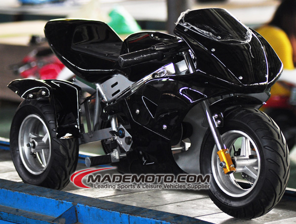 3 Wheel motorcycle 49cc gas pcoket bike for kids